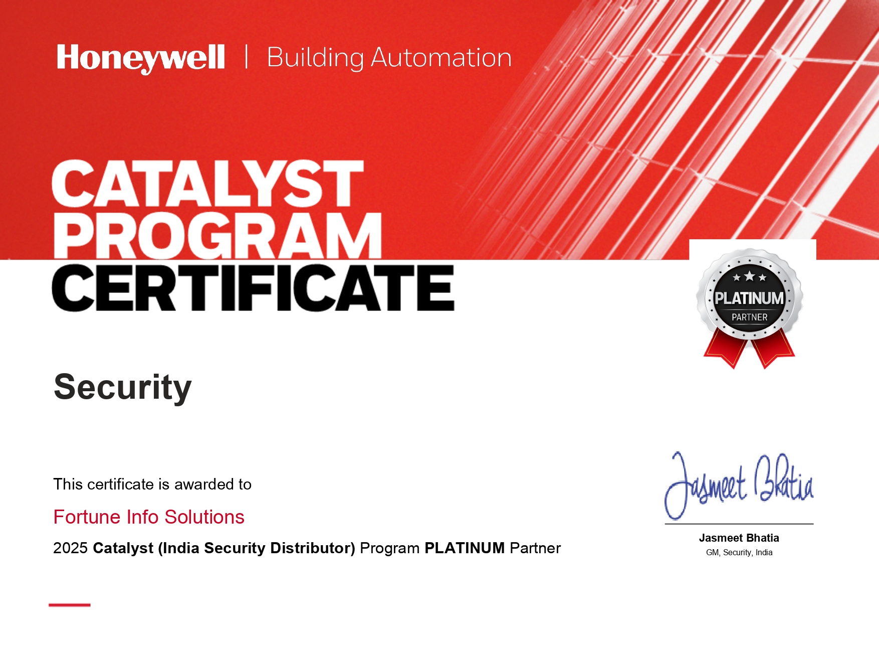 Honeywell Security Partner